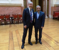 21. februar 2017. Predsednik Poslaničke grupe prijateljstva sa Iranom i ambasador Islamske Republike Iran u Srbiji 